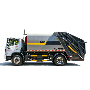 รถบรรทุกอัดขยะตงเฟิง 4x2 แบบตู้ปิด สำหรับขนส่งขยะในเมือง - Product Image 2
