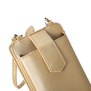 Sac à main portable pour femme, mode, sac à bandoulière pour téléphone portable, décontracté, rétro, en cuir véritable, mini sac à bandoulière pour femme, vente en gros à Guangzhou - Product Image 6