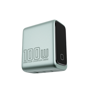 Cargador de Viaje Plegable GaN de 100W con Pantalla Inteligente, Sistema de Carga Rápida USB-C PD Compacto - Product Image 1