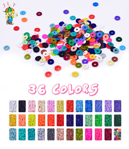 ลูกปัดดินโพลิเมอร์ทรงกลมแบบขายส่ง 36 สี ของเล่นเด็ก DIY ลูกปัดพลาสติกแบบหลวม - Product Image 3