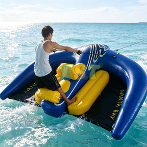 Vendita calda sport acquatici gonfiabile Manta Flying Ray PVC Flying Flying Fish Tube Mantaray gonfiabile barca rimorchiabile per <span class=keywords><strong>mare</strong></span> - Product Image 1
