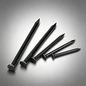 Premium Black Concrete Steel Nails Factory Automatic Production Round Head Hardened Masonry <b>Fasteners</b> - Product Image 1
