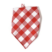 Écharpe en forme de Triangle pour chien et chat, accessoire décoratif pour animaux de compagnie, à motif écossais, chaton, Bandana, vente en gros,