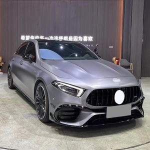 Autopartes A45 <span class=keywords><strong>AMG</strong></span> estilo Bodykit difusor delantero parachoques trasero rejilla cuerpo Kit para <span class=keywords><strong>Mercedes</strong></span> Benz a clase W177 sedanes 2019-2026 - Product Image 2