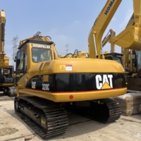 Excavatrice Caterpillar 320CL d'occasion de haute qualité pour CAT 320 sur chenilles, en état de marche, avec composants essentiels : moteur et pompe