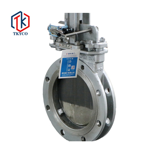Ductile <b>Iron</b> Carbon Steel Stainless Steel Pneumatic Knife Gate PZ673 Knife Gate - Product Image 6