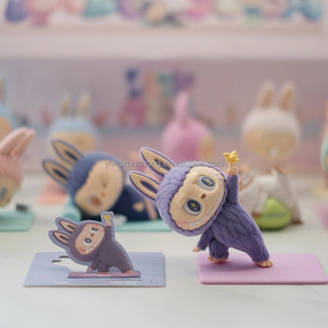 Figuras de la Serie Lazy Yoga de POP MART LABUBU the MONSTERS, Caja Ciega de Regalo para Colección y Regalos, Disponibles en Almacén de EE. UU. - Product Image 3
