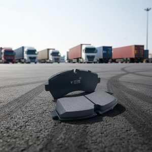 Nouvelles plaquettes de frein Jiusheng HOWO fiables sans amiante pour camions légers et flottes de livraison, fonctionnement à faible bruit, stabilité de friction élevée - Product Image 3