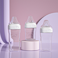 Hochwertige PP-Babyflasche für Hohe Temperaturen Beständig Nicht-Toxisch 0-12 Monate Bedrucktes Muster BPA-Frei Lebensmittelsicher Umweltfreundlich