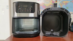 Pantalla táctil de gran capacidad 15L de acero inoxidable inteligente freidora de aire Digital comercial multifuncional horno freidora de aire - Product Image 6