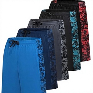 <b>Men's</b> Drawstring Sports <b>Shorts</b> Mid Waist <b>Camouflage</b> Side Stripe Casual Summer Beach <b>Shorts</b> - Product Image 1