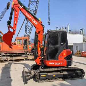 Excavatrice Kubota U50 d'occasion du Japon, mini-excavatrice Kubota U50-4 5T, mini-pelle compacte, Kubota U50 U55 KX163 KX165 KX155 KX183 - Product Image 1