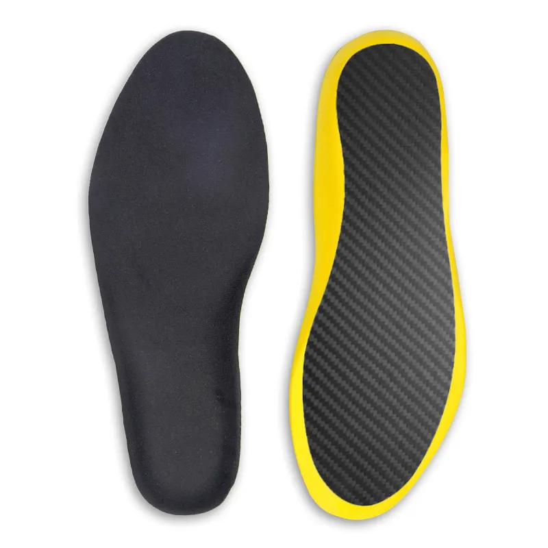 S-King Carbon Fiber Insoles Performance Shock Arch Supports Sports Orthotic Insoles