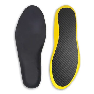 S-King Carbon Fiber Insoles Performance Shock Arch Supports Sports Orthotic Insoles