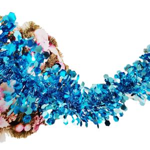 زينة جملة لأجواء عيد الميلاد ورأس السنة الجديدة، شريط صوف ماسي مكثف بطول 2 متر، مستلزمات حفلات متطورة - Product Image 5