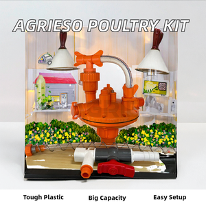 Nouveau produit phare U-BEST UBT-03 Abreuvoir automatique à tétine pour poulets en ferme avicole, en plastique, pour tuyau carré - Product Image 5