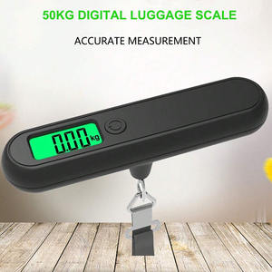 J&R Plane Travel Essentials Balance numérique portable <span class=keywords><strong>pour</strong></span> bagages avec écran rétroéclairé <span class=keywords><strong>pour</strong></span> valises - Product Image 5