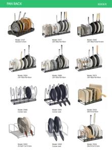 Organizzatore per Utensili da Forno in Lega di Alluminio Regolabile a Cinque Livelli Non Pieghevole per Armadietti da <span class=keywords><strong>Cucina</strong></span> e Uso Domestico - Product Image 4