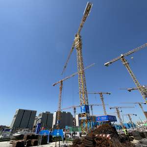 Grúa Torre de Plataforma Plana DAHAN QTZ500(8530) de 25 Toneladas, 500t.m de Momento de Elevación, Equipada con Motor, Altura Máxima de 350m - Product Image 6