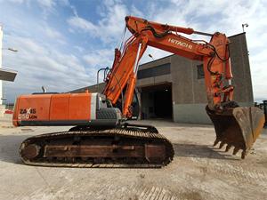 Excavatrice Hitachi ZX350 d'occasion, qualité supérieure, faible nombre d'heures de travail, d'origine japonaise, prix attractif, excavatrice sur chenilles d'occasion Zx 350 en vente - Product Image 6