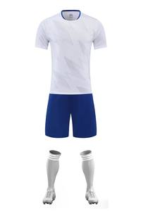 قميص كرة قدم صيفي 2026 بأكمام قصيرة وقصة ضيقة للبالغين، عالي المرونة مع إمكانية تخصيص الشعار واسم الفريق - Product Image 2