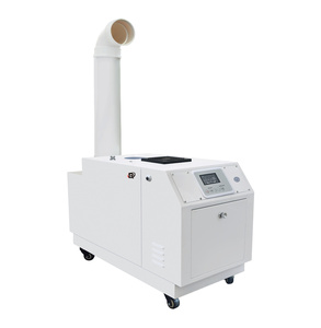 6kg/H Commercial Ultrasonic Humidifier Fogger Maker Atomizer Easy Move Ultrasonic Humidifier for Mushroom Greenhouse Laboratory