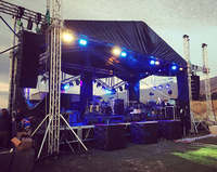 Top Qualité DJ Truss En Aluminium Structure D'affichage Événements En Aluminium Cadre Spigot Bolt Truss Stage Truss Système