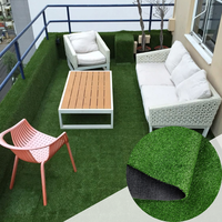 Césped artificial de alta densidad para jardines y balcones