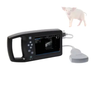 Kolay ultrason cihazı arabası A6 ultrason makinesi Palm pig gebelik ultrason veteriner taşınabilir