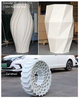 Piocreat G12 imprimante 3d super rapide industrie d'impression grand format pour modèle architectural extrudeuse de granulés imprimante 3d