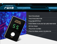 YCF M7 Racing Throttle Booster, contrôleur électronique de réponse de pédale d'accélérateur, connexion par câble, garantie de 2 ans, universel