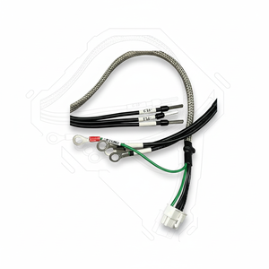 LX ヘビーデューティー耐久性自動車用ワイヤーハーネス銅コア 1 メートル 600V ゴム絶縁 PVC ジャケット高温耐性 - Product Image 1