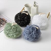 Éponge de bain XXL 100g en loofah, exfoliante, en maille, pour femmes et hommes