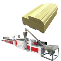 Machine de fabrication de cadres en PVC extrudé, ligne de production de profilés en plastique, machines d'extrusion plastique de haute qualité, fabricant chinois