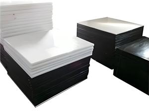 Customized Anti-Static POM Board with <strong>ABS</strong> Material 12mm Thick Steel Plastic <strong>Sheet</strong> in Black/<strong>White</strong> Various Thickness Options - Product Image 3
