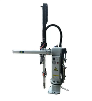 Manipulateur pneumatique automatique à bras oscillant pour machine de moulage par injection, pour la manipulation et le ramassage de produits en plastique