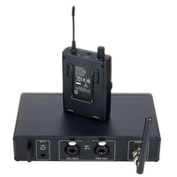 Système de monitoring intra-auriculaire sans fil stéréo XSW IEM SET, contrôle complet de la bande avec modes audio flexibles pour la scène et les répétitions
