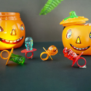 Proveedor Chino Vende al por Mayor Caramelos Duros en Forma de Calavera 3D y Calabaza, Envueltos Individualmente, para Dulces y Bocadillos de Halloween - Product Image 6