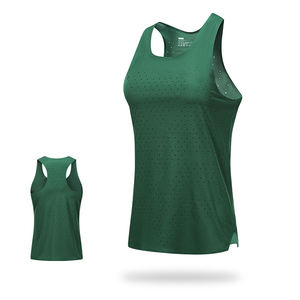 Chaleco deportivo transpirable de cuello cuadrado, ligero y de secado rápido para mujer, para entrenamiento de atletismo y maratón - Product Image 1