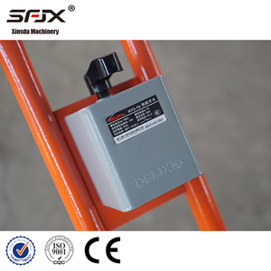 Meuleuse à béton SFJX 380V, machine à polir les sols manuelle, couleur orange, entretien facile - Product Image 4