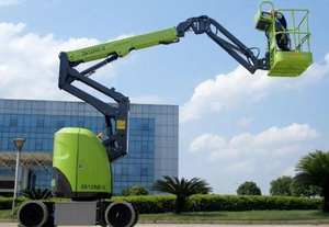 Plataformas Elevadoras Telescópicas Articuladas Zoomlion, Grúa Elevadora Telescópica de 14 m, Plataforma de Trabajo Aéreo ZA12RJE-V - Product Image 3