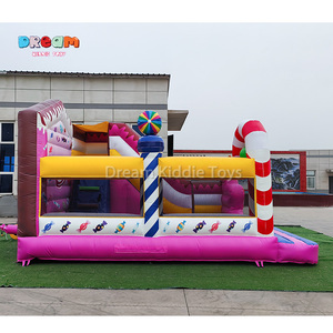 Thiết kế mới trượt bơm hơi cho trẻ em kẹo nhà bị trả lại PVC <span class=keywords><strong>Inflatable</strong></span> Trampoline <span class=keywords><strong>Bouncer</strong></span> - Product Image 4