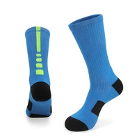 LINGTU Chaussettes de football personnalisées avec logo, hauteur genou, pour enfants, chaussettes de sport, chaussettes de football, calcetines por mayor