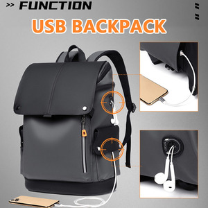 Custom Hot Sale 15.6 Inch <b>Men's</b> Laptop <b>Backpack</b> Fashion Large Capacity Waterproof Outdoor Travel Mochila Bags for <b>Men</b> <b>Backpack</b> - Product Image 5
