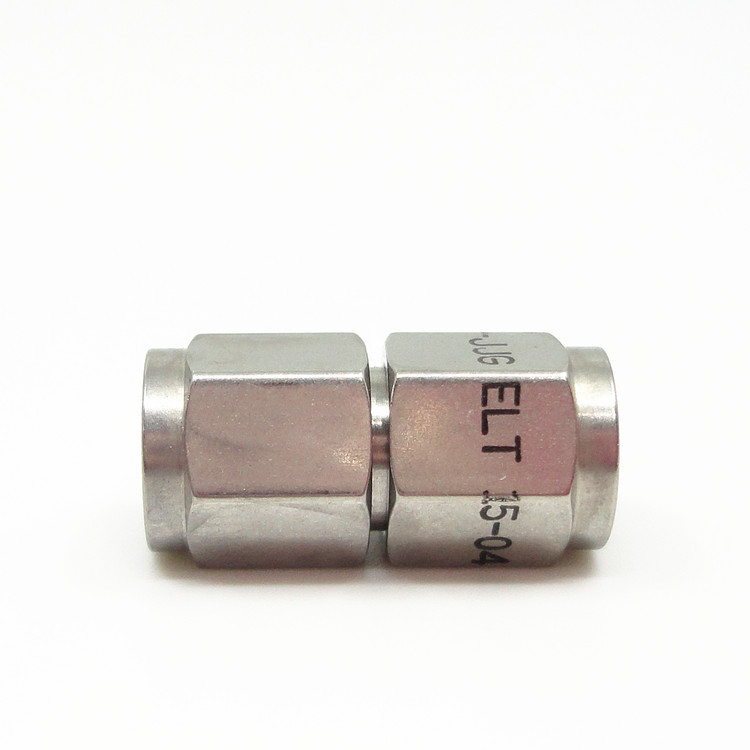 Nickel Plaqué 2.4mm Mâle à Mâle Droit Ondes Millimétriques Adaptateur Connecteurs