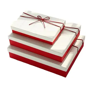 Cajas de regalo rectas azules personalizadas al por mayor, embalaje de lámina de oro reciclable, ropa interior cálida con flores eternas, ropa de casa