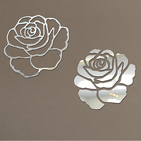 Yingchuang 4x6 4x8 Laser Graver Utilisation De Mariage Décoration Doré 1.8mm Argent 2mm Acrylique Miroir