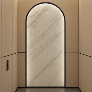 Ascenseur panoramique moderne OTIS à engrenages, ouvert sur trois côtés, capacité 400 kg, pour hôtels - Product Image 3