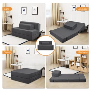 Sofá <span class=keywords><strong>Cama</strong></span> Individual Convertible, Cómodo y Plegable, Sofá <span class=keywords><strong>que</strong></span> <span class=keywords><strong>se</strong></span> <span class=keywords><strong>Convierte</strong></span> <span class=keywords><strong>en</strong></span> <span class=keywords><strong>Cama</strong></span> - Product Image 3