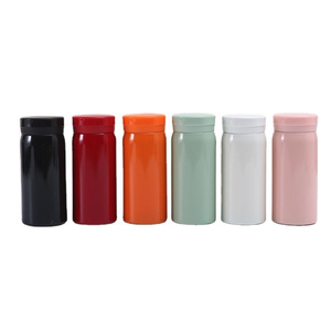 Gobelet isotherme à double paroi personnalisé, petite capacité, en acier inoxydable, mini bouteille d'eau isolée, couleur unie, durable - Product Image 5